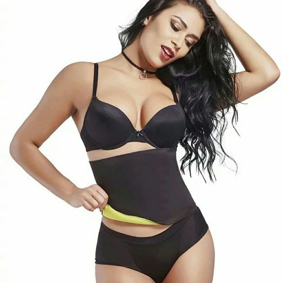 HOT SPORT NEOPRENE SPORT WAIST TRAINER TRIMMER bun - Picture 2 of 6